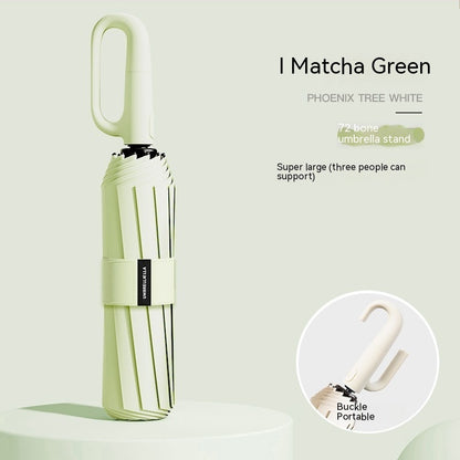 US Local 72 Automatic Buckle Umbrellas Portable Plus-sized Thickened