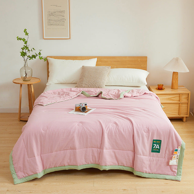 USA Local Antibacterial Raw Cotton Washable Summer Cool Quilt
