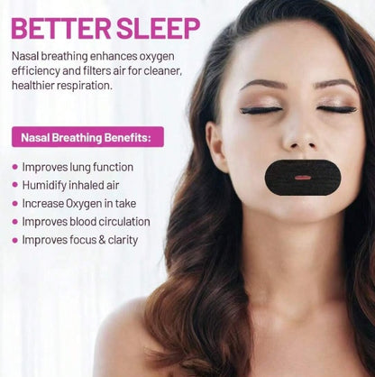 US Local Micropore Tape With Breathing Hole 30 Pack Breathable Tape For Men Women, Strong Hold Pain Free Removal Dreamland Sleep Gel Fall Asleep Faster, Sleep Longer Black