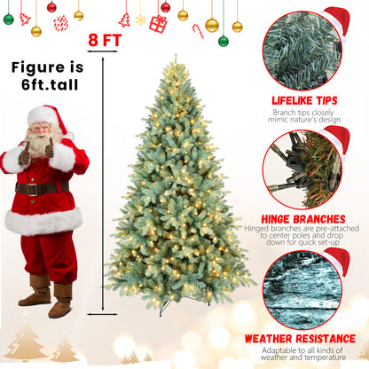US Local PE, PVC Christmas Tree, Christmas Decorations, With Lights
