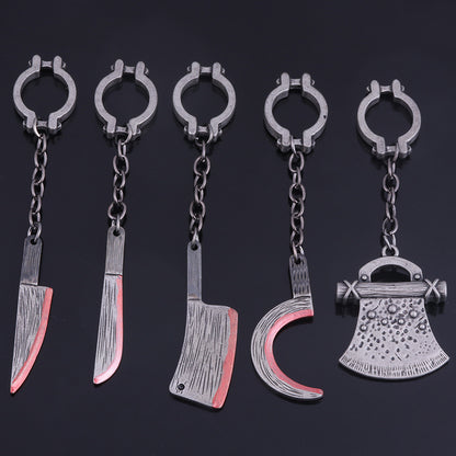 Car Keychain Halloween Theme Accessories Pendant