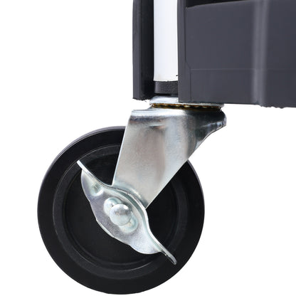 US Local Iron Plastic Folding Service Cart