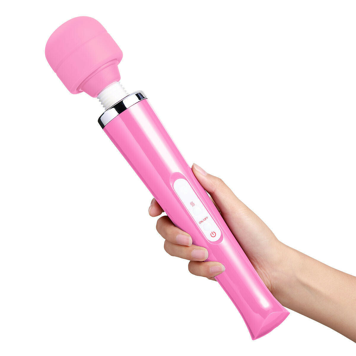 US Local Handheld Massager 20 Speed Wand Vibrating Massage Magic Full Body Therapy Motor