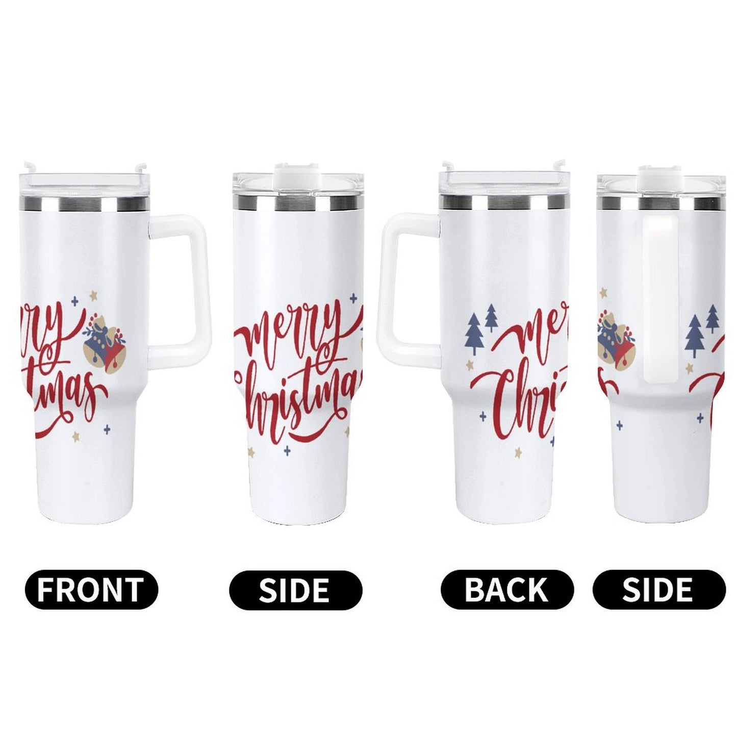 PHDT00167 POD US Local Tumbler 40 oz Large Capacity Car Cup Christmas