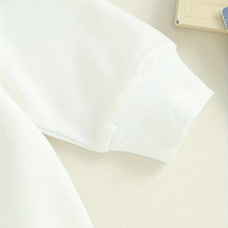 US Local Toddler Baby Boy Clothes 'Mama's Boy' Print Long Sleeve Sweatshirt Tops Trousers Set Casual Cute Outfit