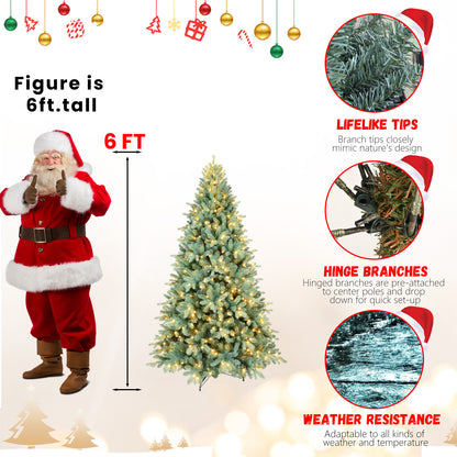 US Local PE, PVC Christmas Tree, Christmas Decorations, With Lights