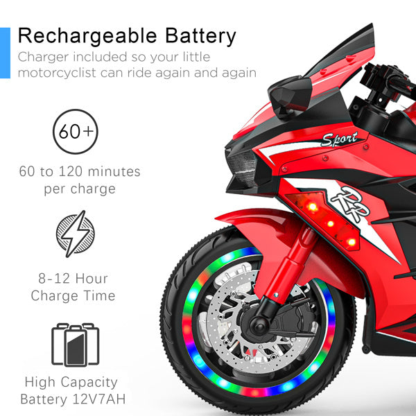 US Local 12V Electric Motorcycle For Kids - No Delivery On Weekends