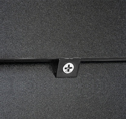 US Local 4-layer Black Shoe Cabinet With LED Lights And Bluetooth Control