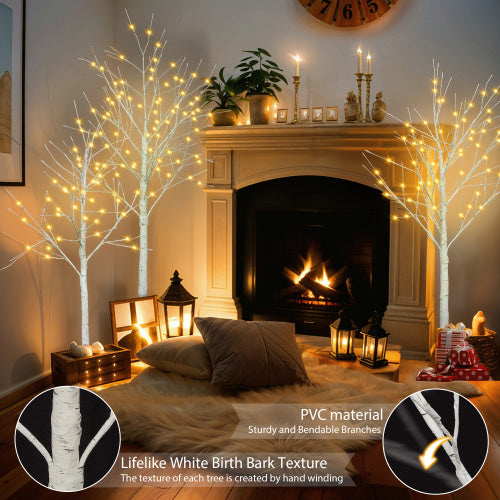 US Local Artificial Tree, Christmas Tree With Warm White Light