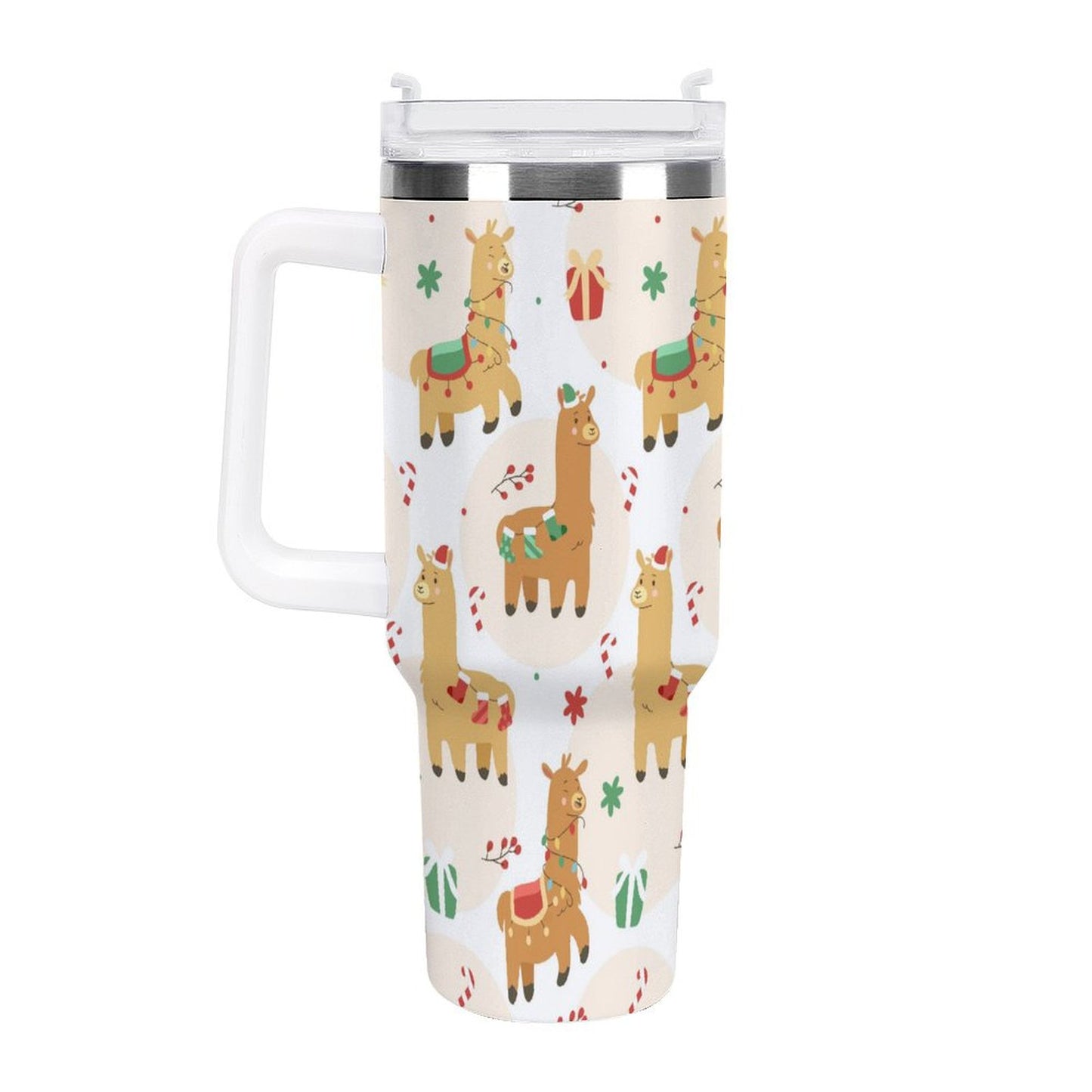 PHDT00015 POD US Local Tumbler 40 oz Large Capacity Car Cup Christmas