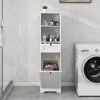 US Local Single Compartment Single Drawer Inclined Laundry Classification Cabinet