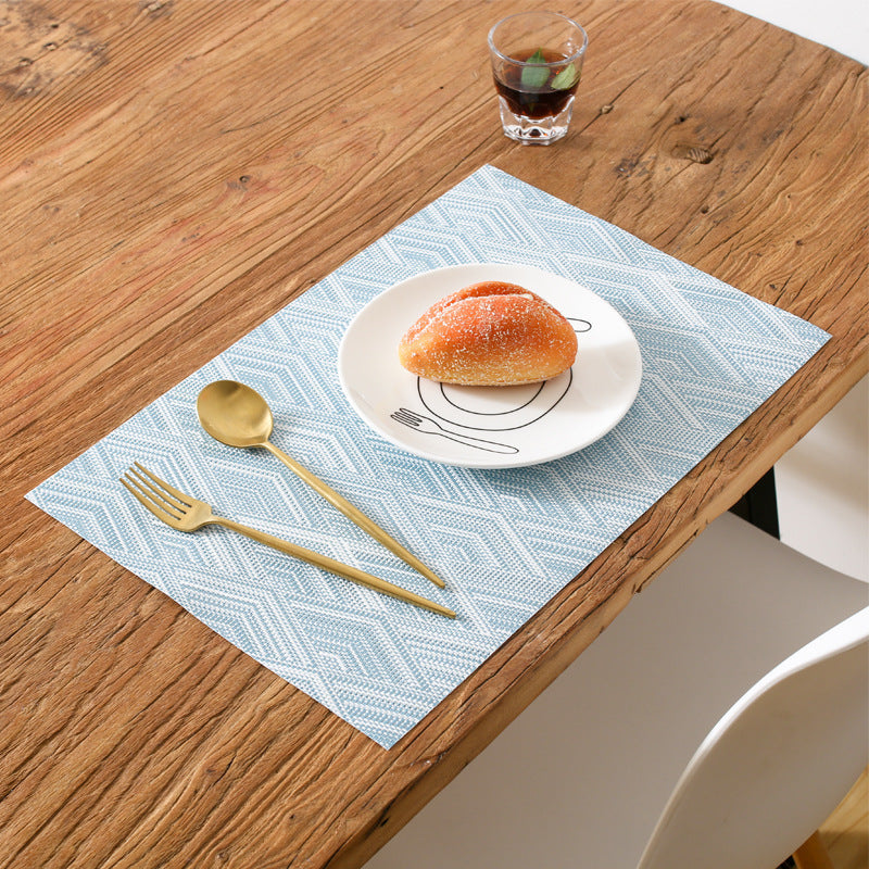 Placemat Heat Pad Nordic Style Western Placemat Anti-scalding