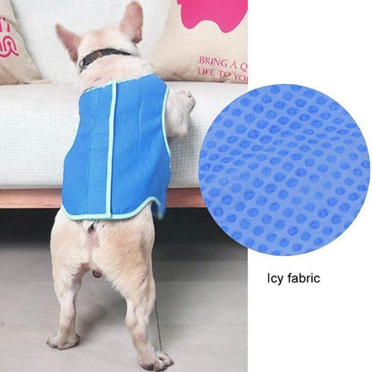 US Local Dog Summer Cooling Vest, Pet Cooling Clothes Dog Cat Cooling Vest, Summer Heat Relief Vest Pet Dog Clothes Summer Clothes For Dogs Dog Cooling Vest