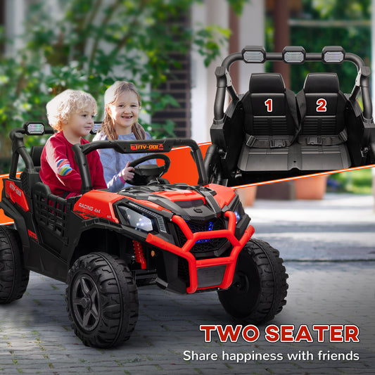 US Local 2 Seater 24V Kids Electric Car w/ Remote Control