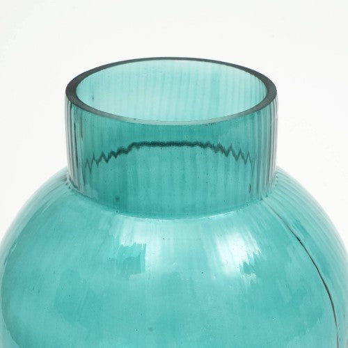 Modern Funnel Flare Glass Large Vase Inch Elegant Tall Decorative Vase For Home, Office & Events Perfect For Floral Arrangements, Centerpieces & Stylish