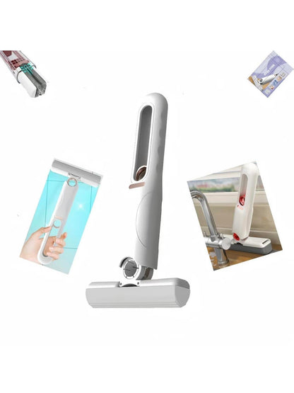 US Local Mini Desktop Household Hands-free Rotating Cleaning Mop Suitable For Bathroom And Kitchen