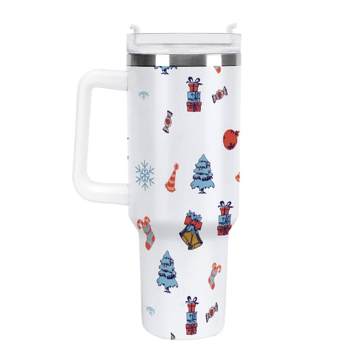 PHDT00276 POD US Local Tumbler 40 oz Large Capacity Car Cup Christmas
