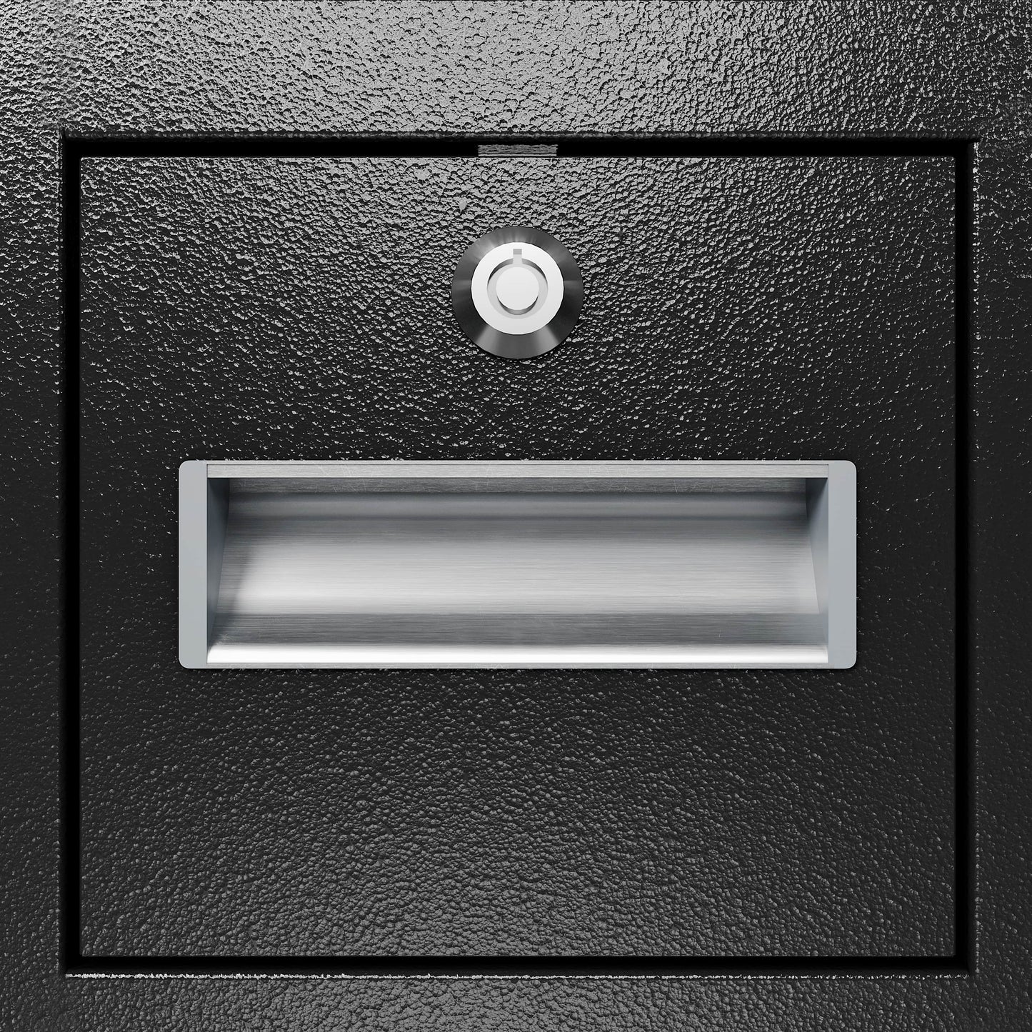 US Local Steel Security Safe And Lock Box With Electronic Keypad - Secure Cash, Jewelry, ID Documents, Black,1.85 Cubic Feet