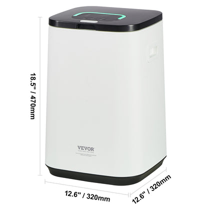 US Local VEVOR Towel Warmer 20L, Towel Warmer Bucket With 24h Delay Timer, 20 40 60 Min Auto Shut Off, Child Lock, LED Screen & U-Shaped Light, Large Towel Warmer For Bathroom, Spa, Bathrobe, Blanket & Pajama