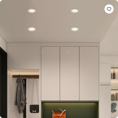 US Local 12-Pack 4 Inch Ultra-Thin LED Recessed Ceiling Light With Junction Box, 2700K-5000K Dimmable Color Changing Downlight, 9W 810LM, Easy Install, Ideal For Kitchen, Bedroom, Basement