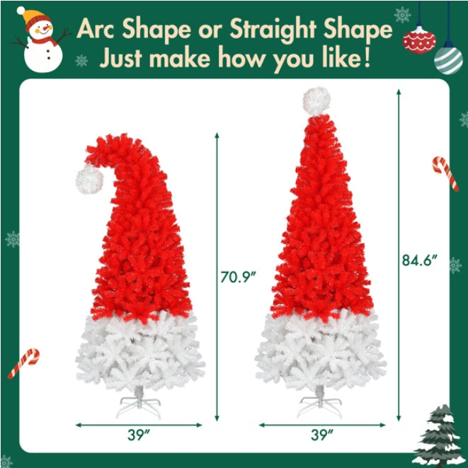 US Local 6FT Artificial Christmas Tree With LED Light