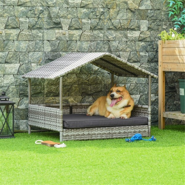 US Local Dog Bed, Rattan Pet Sofa, Dog Tent, No Shipping On Weekends