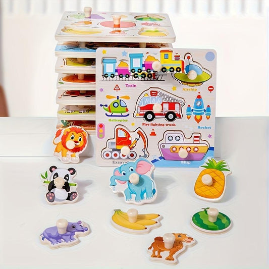US Local Wooden 3D Puzzle DIY Assembly Improves Hands-on Ability, Good Parent-child Interaction, A Great Sense Of Accomplishment After Completion, Improves Concentration And Is Super Practical