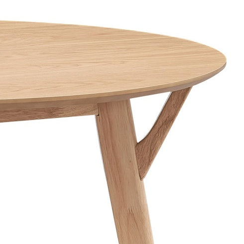 US Local 42.01 Inch Saving Place Table,Wooden Dining Table For 4 Persons,Modern Design Round Kitchen Table For Living Room,Apartment,Restaurant,Black