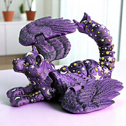 US Local Cosmic Dragon Space Style Exquisite Texture Science Fiction Creative Decorative Ornaments