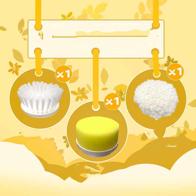 USA Local Kitchen Supplies Multifunctional Brush Electric Scrubber Rechargeable Dishwashing Brush Automatic Range Hood Stove