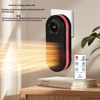 Mini Fan Colorful Light Household Small Heater