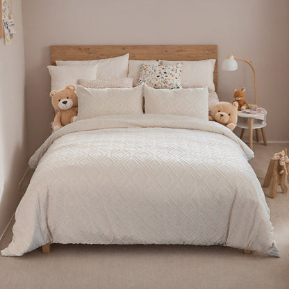 US Local Bohemian Style Quilt Cover Set, Cut Flower Quilt Cover, Tufted Quilt Cover Three-piece Set, One Quilt Cover And Two Pillowcases, Washable And Machine Washable Without Shrinkage, Suitable For Hotels