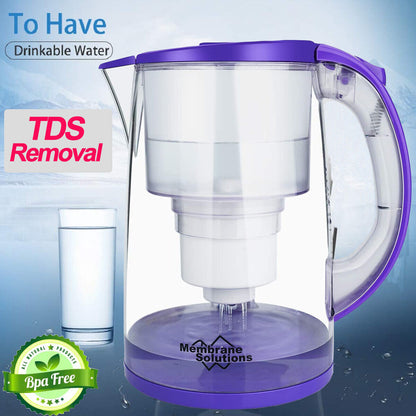 US Local Simpure 3.5L Water Filter Pitcher Jug Hard Water Better Drinking Filtration DP05