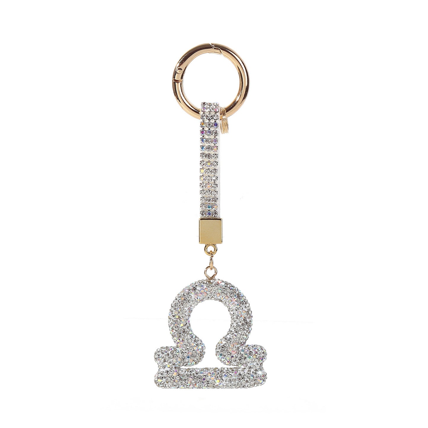 Full Diamond Constellation Keychain Women's Fashion Pendant