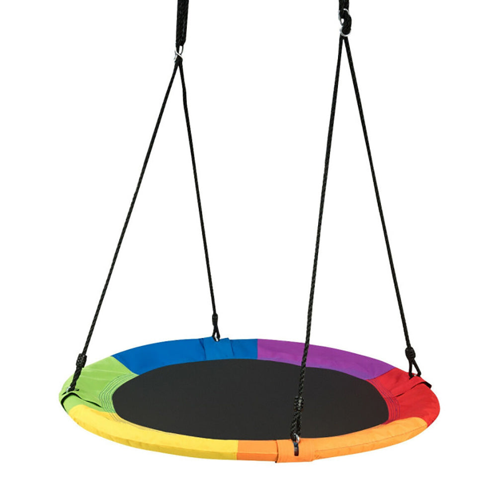 US Local 40 Inch Flying Saucer Tree Swing Outdoor Play For Kids