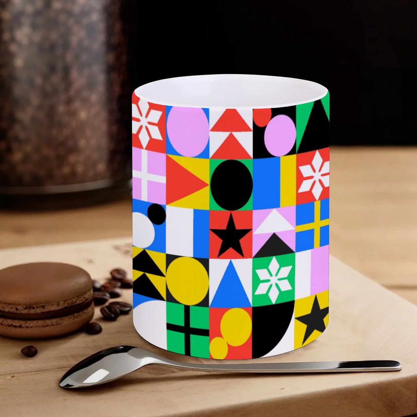 POD US Local White mug with full print, Christmas 0034