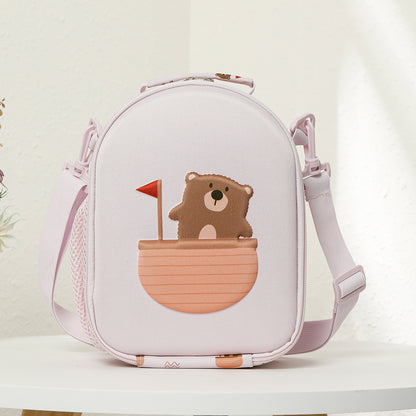 US Local Cute Lunch Insulated Bag, Portable Outdoor Makeup Bag, Insulated And Cold, Suitable For Holding Lunch And Cold Drinks, Also A Cute Backpack For Children