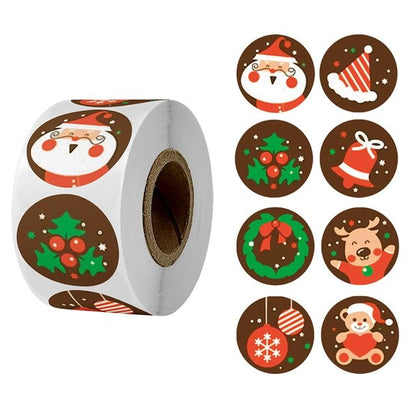 Roll sticker Christmas decoration gift