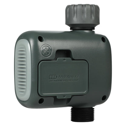 US Local VEVOR WiFi Sprinkler Timer, Single Outlet, Smart Hose Faucet Water Timer With Brass Inlet, APP Control Via 2.4Ghz WiFi Or Bluetooth, Voice Control With Alexa Google Assistant, IPX6 For Yard Watering