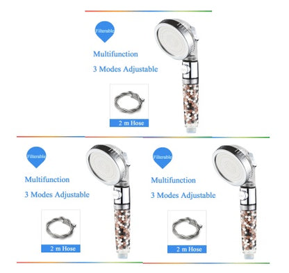 US Local Household Negative Ion Pressurized Shower Head