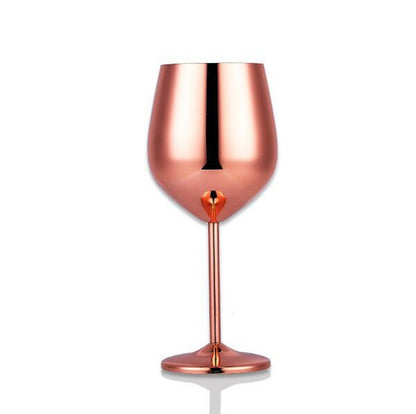US Local Stainless steel wine glass