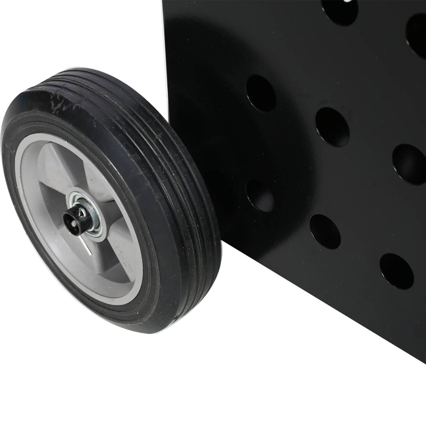 US Local Firewood Cart Fireplace Log Rolling Cart Wood Rack Outdoor Rolling Cart