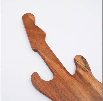 US Local Wooden Platter - Guitar Shape