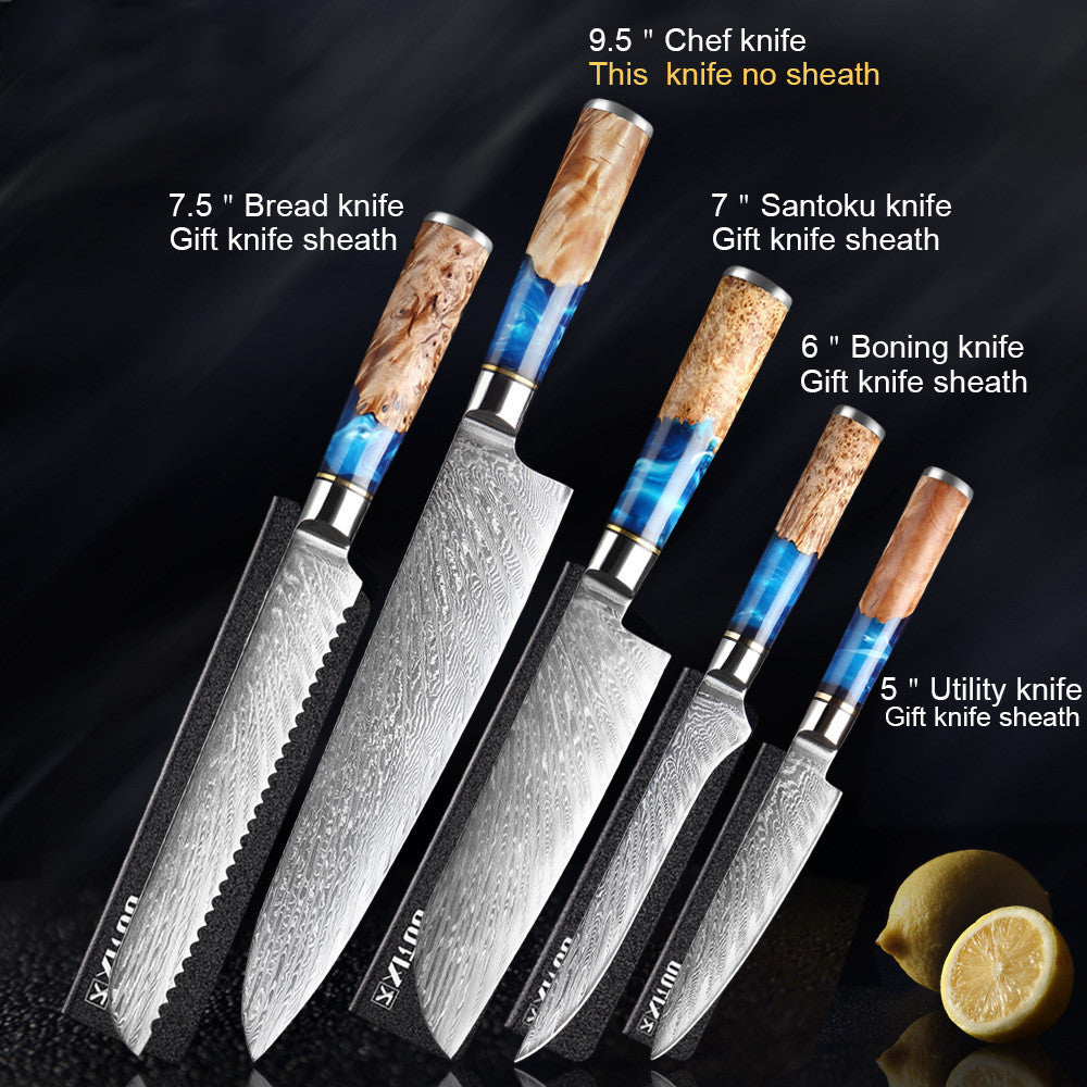 USA Local Kitchen Knife Set Chef's Knife Meat Chopping Knife