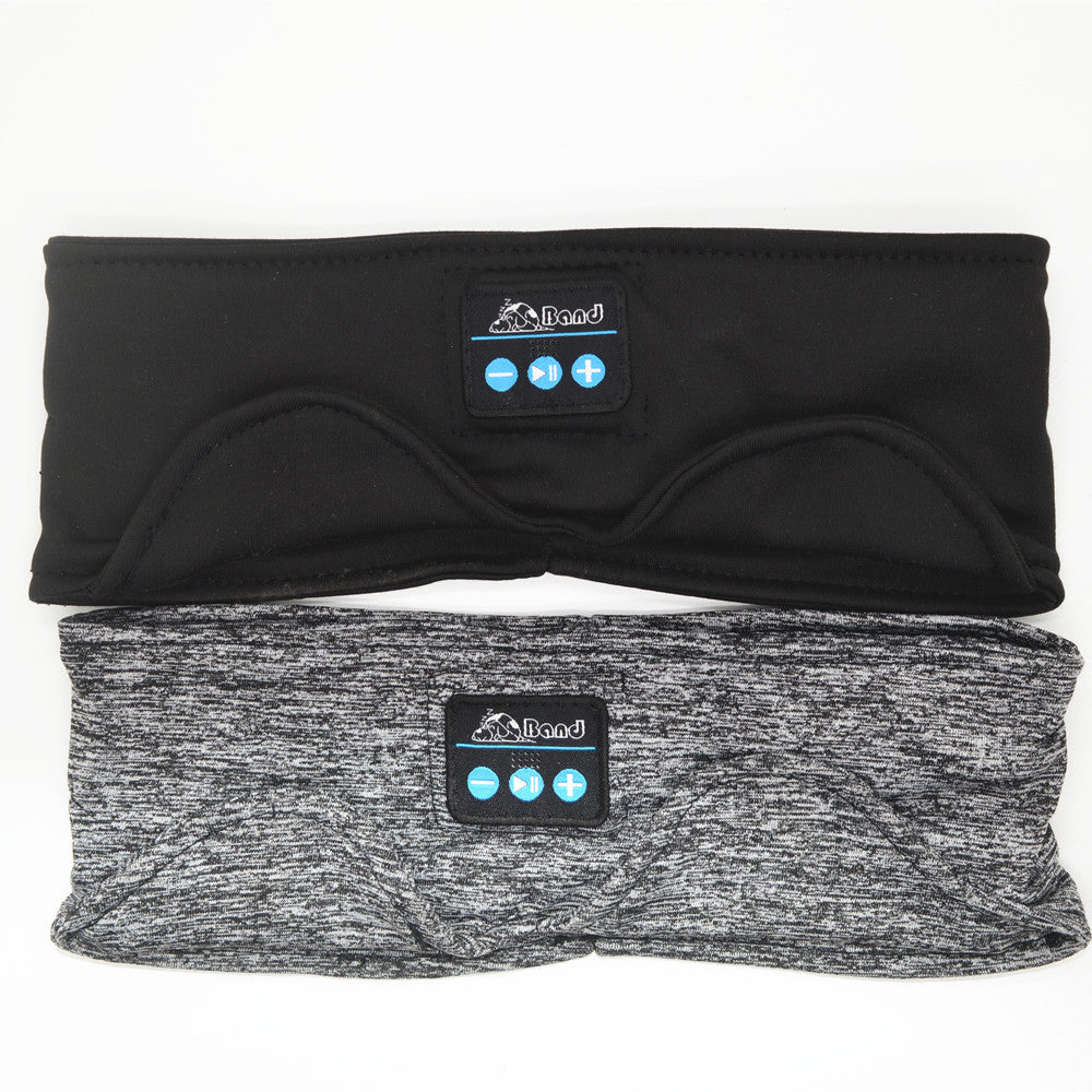 USA Local Headscarf Eye Mask Dual-use Music Headset Bluetooth Hair Band Sleeping