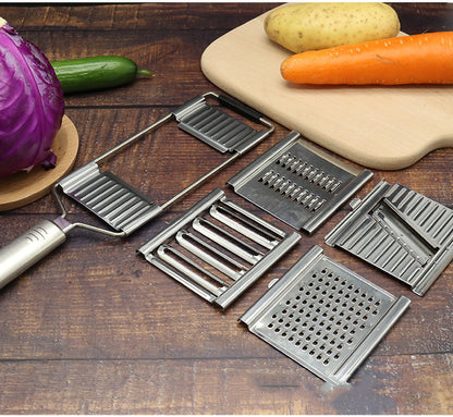 US Local Stainless Steel Grater, Vegetable And Fruit Slicer, Peeler