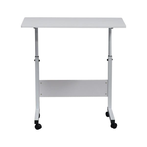 US Local Large Sized Movable Multi-purpose Computer Desk Cover In White
