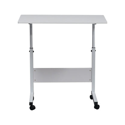 US Local Large Sized Movable Multi-purpose Computer Desk Cover In White