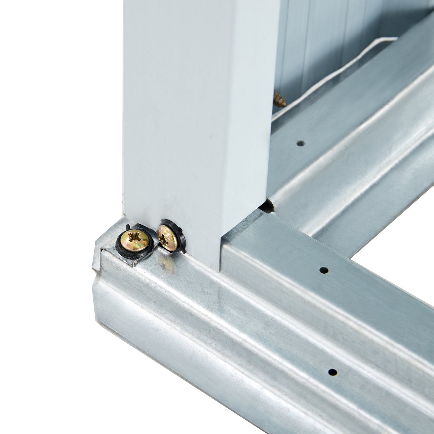 US Local Metal Firewood Storage Shed