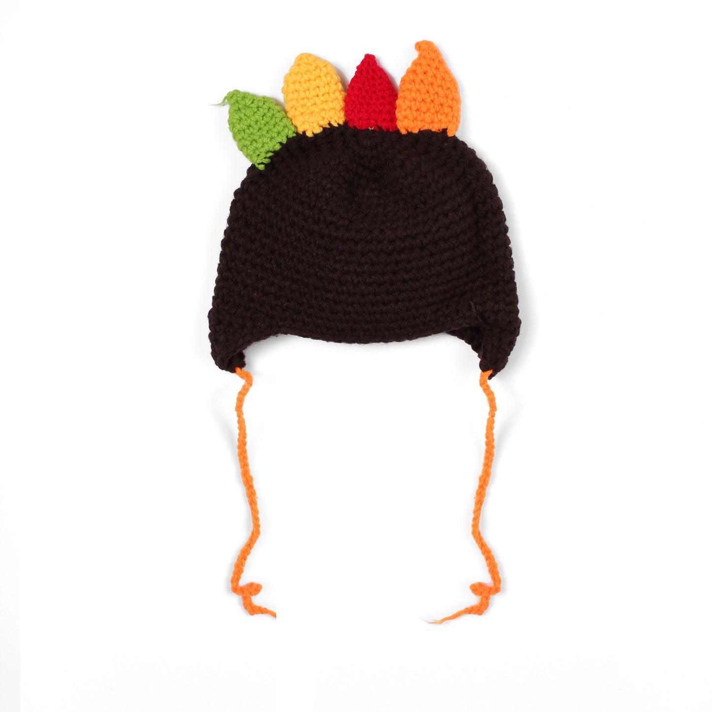 Baby Thanksgiving hand-woven turkey hat